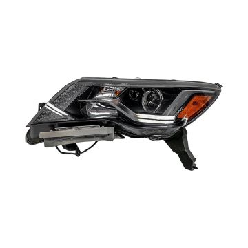 Headlight Assembly Composite Left Halogen CAPA for Nissan Pathfinder 2017-2020