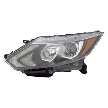 Headlight Assembly Composite Left Halogen for Nissan Qashqai Rogue Sport