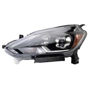 Headlight Assembly Composite Left LED for Nissan Sentra 2018-2019