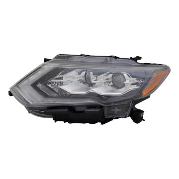 Headlight Assembly Composite Left LED CAPA for Nissan Rogue 2019-2020