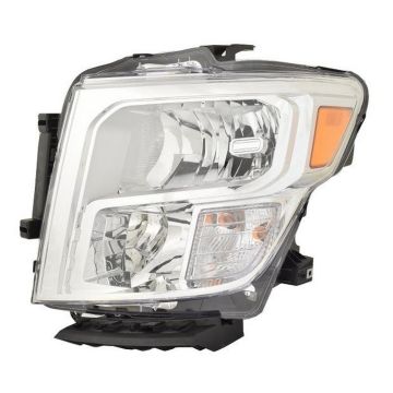 Headlight Assembly Composite Left Halogen CAPA for Nissan TITAN S SV 2020-2023