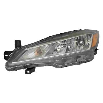 Headlight Assembly Composite Left Halogen CAPA for Nissan Kicks 2021-2024