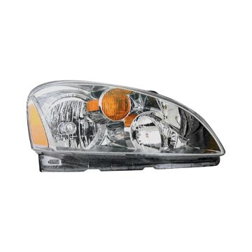 Headlight Assembly Composite Right Includes Park/Signal Lamps w/o HID for Nissan Altima 2002-2004
