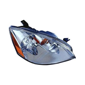Headlight Assembly Composite Right Includes Park/Signal Lamps w/HID for Nissan Altima 2002-2004