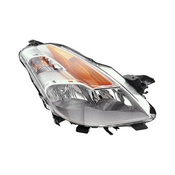 Headlight Assembly Composite Right w/o HID for Nissan Altima Coupe 2008-2009
