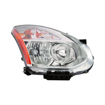 Headlight Assembly Composite Right Halogen for Nissan Rogue 2009-2010