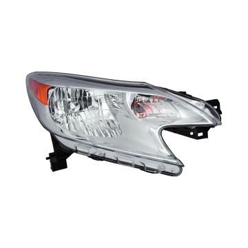 Headlight Assembly Composite Right CAPA for Nissan Versa Note 2014-2016