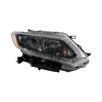 Headlight Assembly Composite Right Halogen for Nissan Rogue 2014-2016
