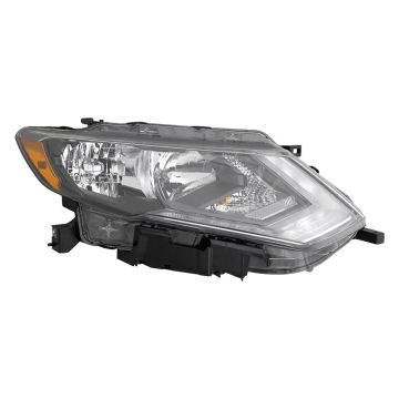 Headlight Assembly Composite Right Halogen CAPA for Nissan Rogue 2017-2020