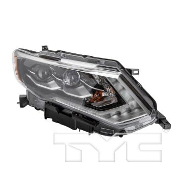 Headlight Assembly Composite Right LED for Nissan Rogue 2017-2018