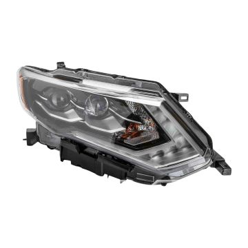 Headlight Assembly Composite Right LED CAPA for Nissan Rogue 2017-2018