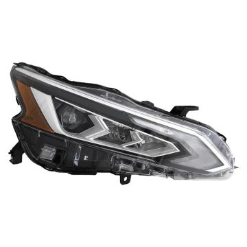 Headlight Assembly Composite Right LED w/o Auto Leveling for Nissan Altima 2019-2022