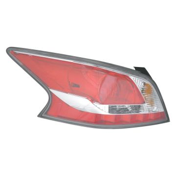 Tail Light Assembly Left LED Type CAPA for Nissan Altima 2014-2015