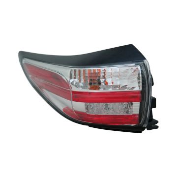 Tail Light Assembly Left Outer CAPA for Nissan Murano 2015-2018