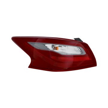 Tail Light Assembly Left Outer w/o Smoke Lens for Nissan Altima 2018