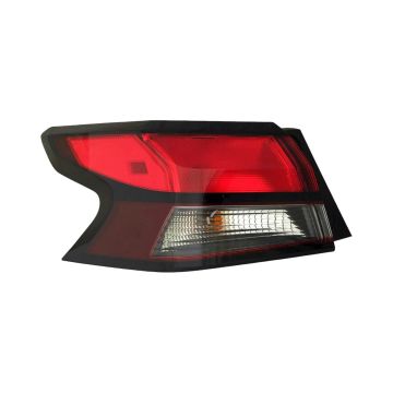 Tail Light Assembly Left Outer CAPA for Nissan Versa 2020-2024