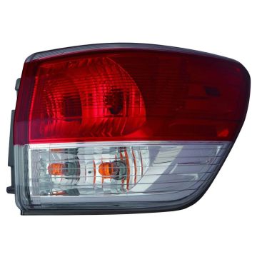 Tail Light Assembly Right Outer CAPA for Nissan Pathfinder 2013-2016