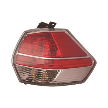 Tail Light Assembly Right Outer CAPA for Nissan Rogue 2014-2016