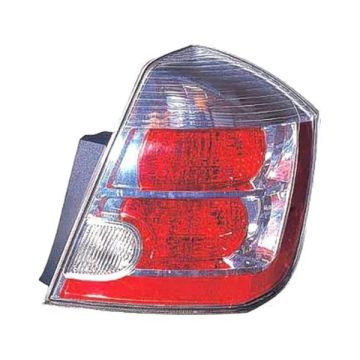 Tail Light Housing Right Includes Lens for Nissan Sentra 2007-2009