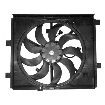 Engine Cooling Fan Assembly Motor/Blade/Shroud Assy w/o Control Modules for Nissan Juke 2011-2017
