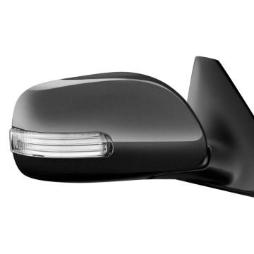 Door Mirror Assembly Right Power Non-Heated w/Signal Lamp Black (Code 202) w/Cover for Scion tC 2011-2016