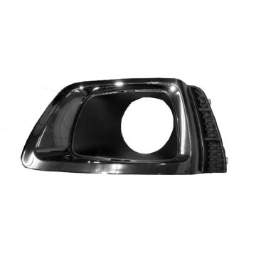 Bumper Insert Front Right Fog Lamp Bezel w/Fog Lamps for Subaru Forester 2014-2018