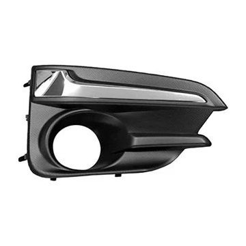 Bumper Insert Front Right Fog Lamp Bezel w/Fog Lamps w/Chrome Trim for Subaru Impreza Sedan Hatchback 2017-2019