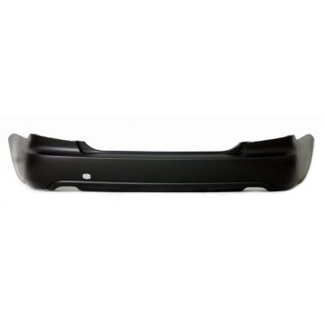 Bumper Cover Rear w/o Sport Pkg w/o Spoiler Holes Primed CAPA for Subaru Impreza 2008-2011