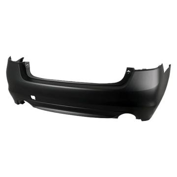 Bumper Cover Rear w/o Park Assist Primed CAPA for Subaru Legacy 2015-2017