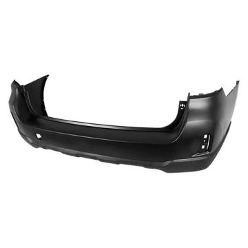Bumper Cover Rear w/Textured Lower Primed for Subaru Outback 2015-2017