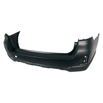 Bumper Cover Rear w/Textured Lower Primed CAPA for Subaru Outback 2015-2017
