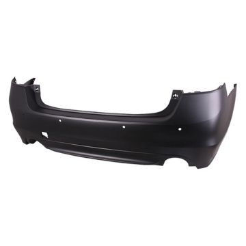 Bumper Cover Rear w/Park Assist Primed CAPA for Subaru Legacy 2017