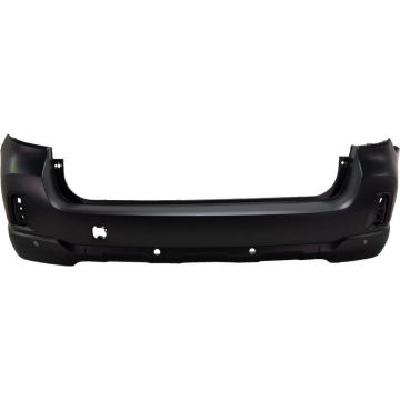 Bumper Cover Rear w/Object Sensors w/Textured Lower Primed for Subaru Outback 2017