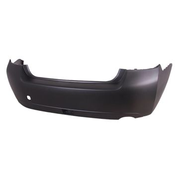 Bumper Cover Rear Smooth Upper/Textured Lower Primed CAPA for Subaru Impreza Sedan Limited Base Premium Touring i I Sport I Limited 2012-2016