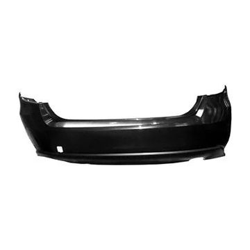 Bumper Cover Rear w/o Object Sensors w/Textured Lower Primed for Subaru Impreza Sedan 2017-2023
