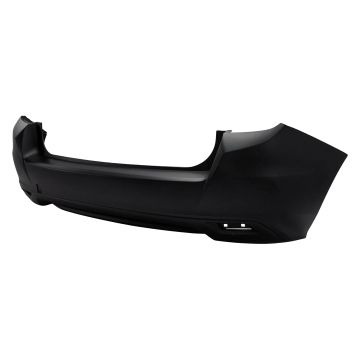 Bumper Cover Rear w/o Object Sensors w/Textured Lower Primed for Subaru Impreza Hatchback 2017-2023
