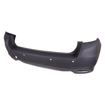 Bumper Cover Rear w/Object Sensors w/Textured Lower Primed for Subaru Impreza Hatchback 2017-2023