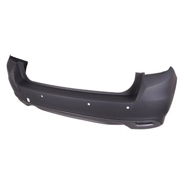 Bumper Cover Rear w/Object Sensors w/Textured Lower Primed CAPA for Subaru Impreza Hatchback 2017-2023