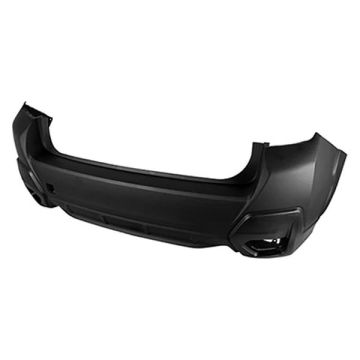 Bumper Cover Rear w/o Object Sensors Primed for Subaru Crosstrek 2018-2023