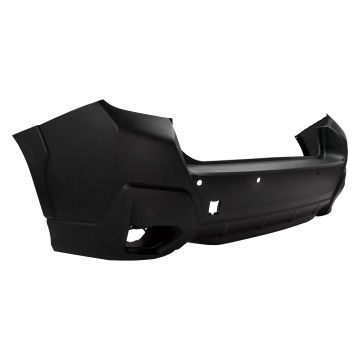 Bumper Cover Rear w/Object Sensors Primed CAPA for Subaru Crosstrek 2018-2023