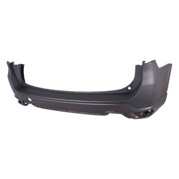 Bumper Cover Rear w/o Object Sensors Primed for Subaru Forester Sport Premier Touring 2019-2024