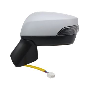 Door Mirror Left Heated w/Blind Spot Detection w/o BSD w/Signal Lamp w/Covers for Subaru Legacy Outback
