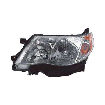 Headlight Assembly Composite Left Halogen for Subaru Forester 2009-2013