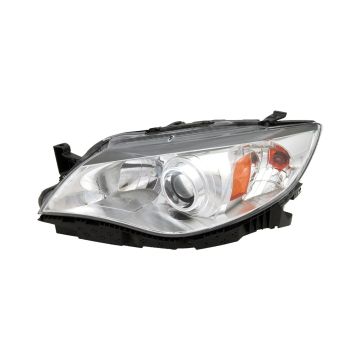Headlight Assembly Composite Left Halogen for Subaru Impreza WRX WRX Limited WRX Premium 2012-2014