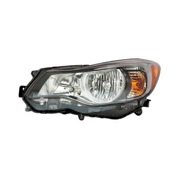 Headlight Assembly Composite Left From 9-13 Halogen for Subaru Impreza XV Crosstrek