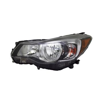 Headlight Assembly Composite Left Halogen for Subaru Impreza 2015-2016