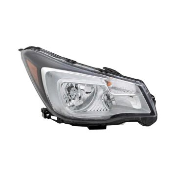 Headlight Assembly Composite Right Halogen CAPA for Subaru Forester 2017-2018