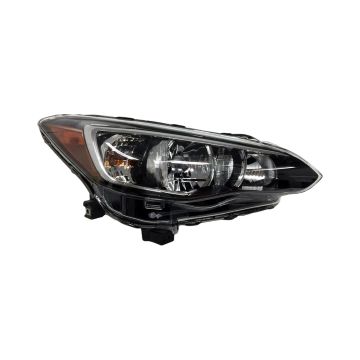 Headlight Assembly Composite Right Halogen for Subaru Impreza Sedan 2017-2023