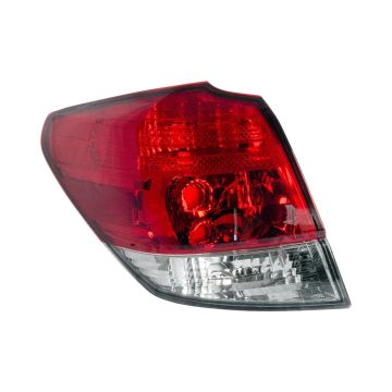 Tail Light Assembly Left Outer Lens/Housing Only for Subaru Outback 2010-2014