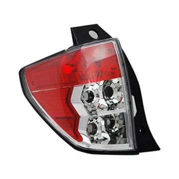 Tail Light Housing Left Includes Lens for Subaru Forester 2009-2013